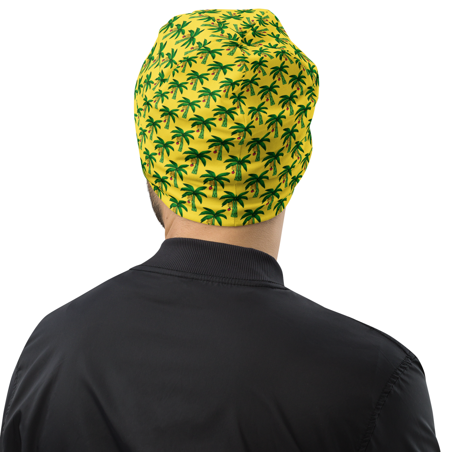 MBU Beanie - Palm Tree Pattern