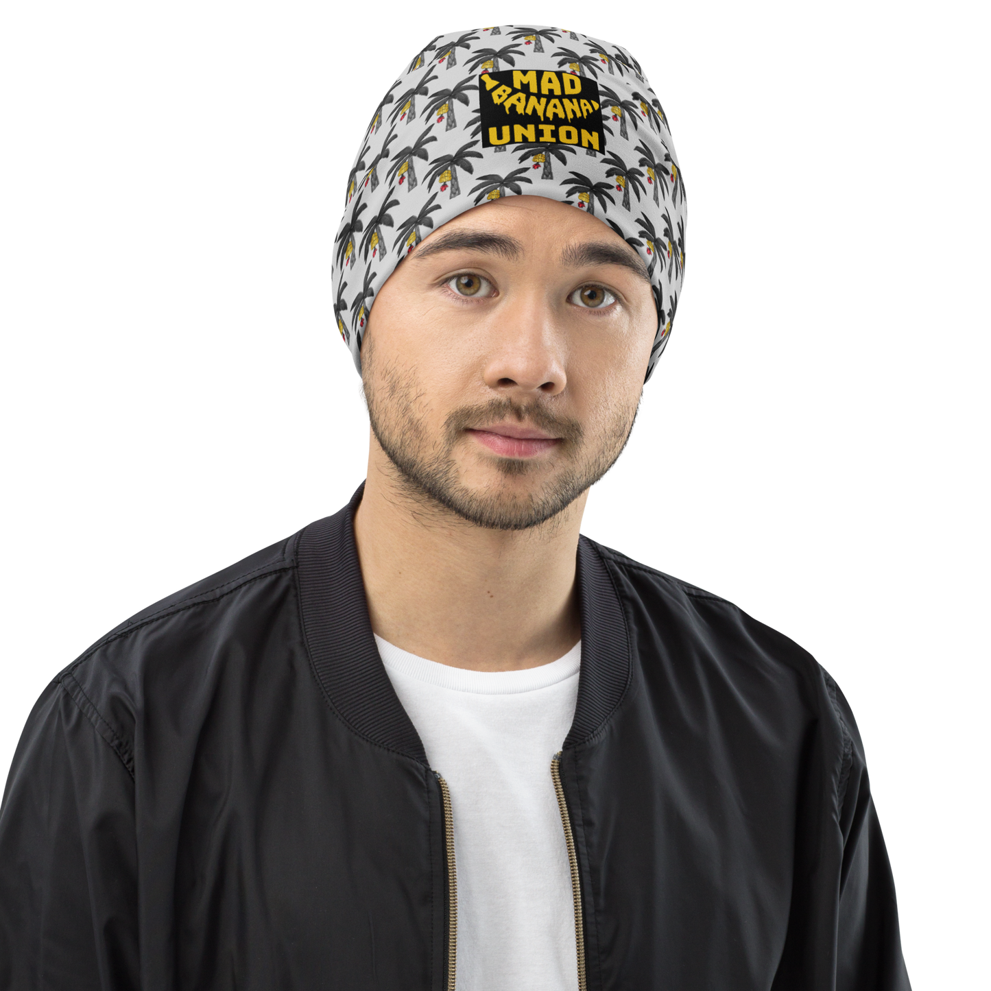 MBU Beanie - Palm Tree Pattern