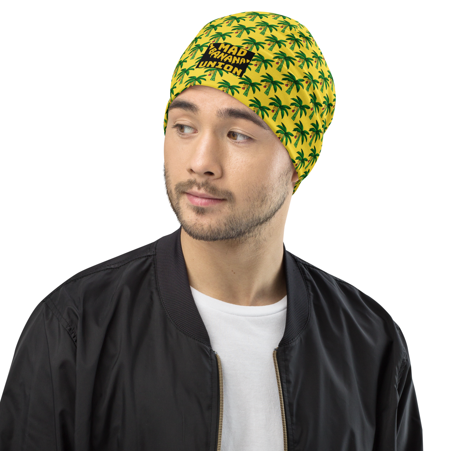 MBU Beanie - Palm Tree Pattern