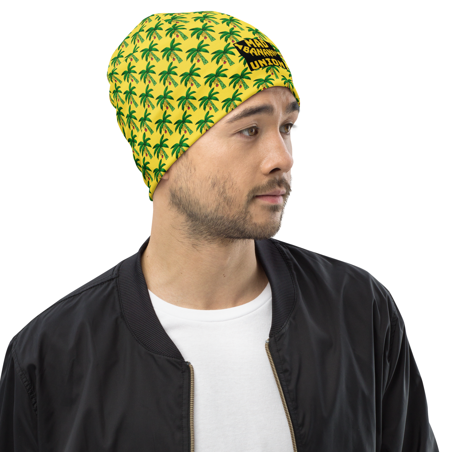 MBU Beanie - Palm Tree Pattern