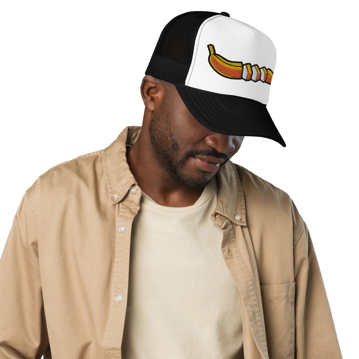 MBU Trucker Cap - Chopped Banana