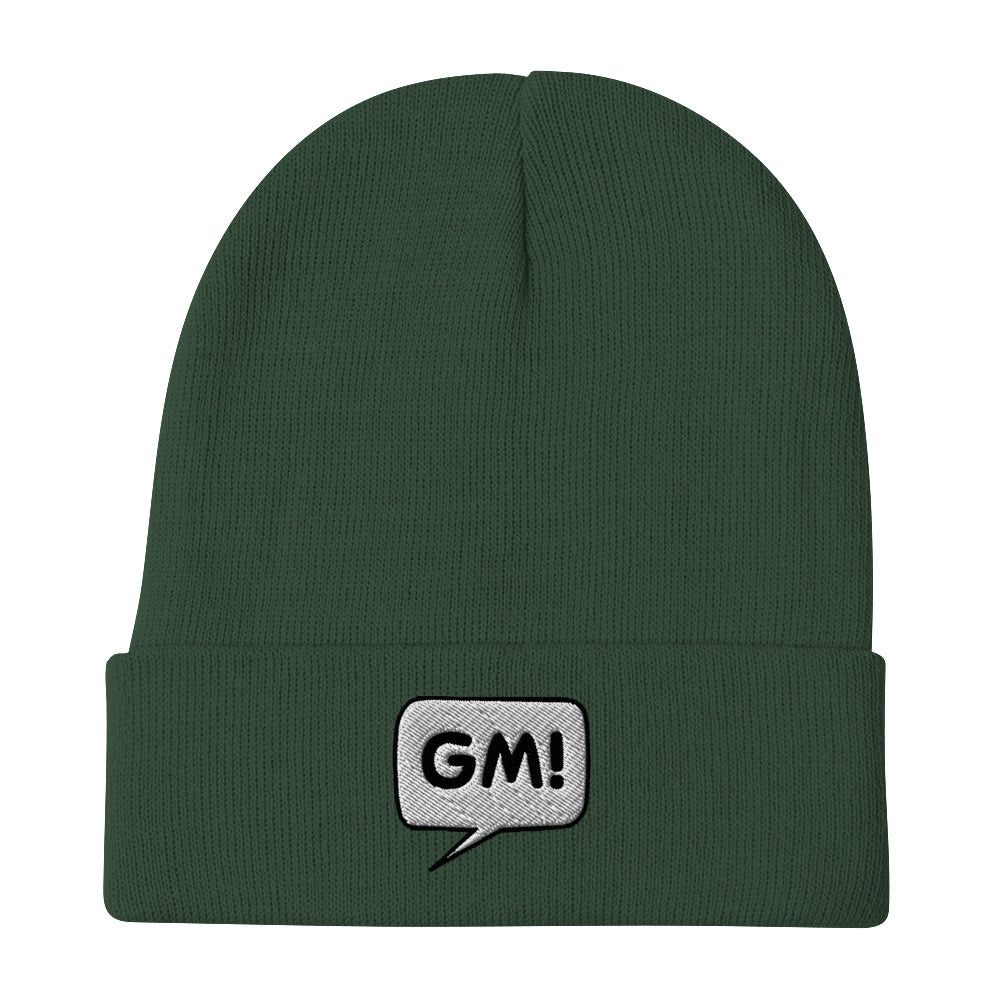 beanie-dark-green