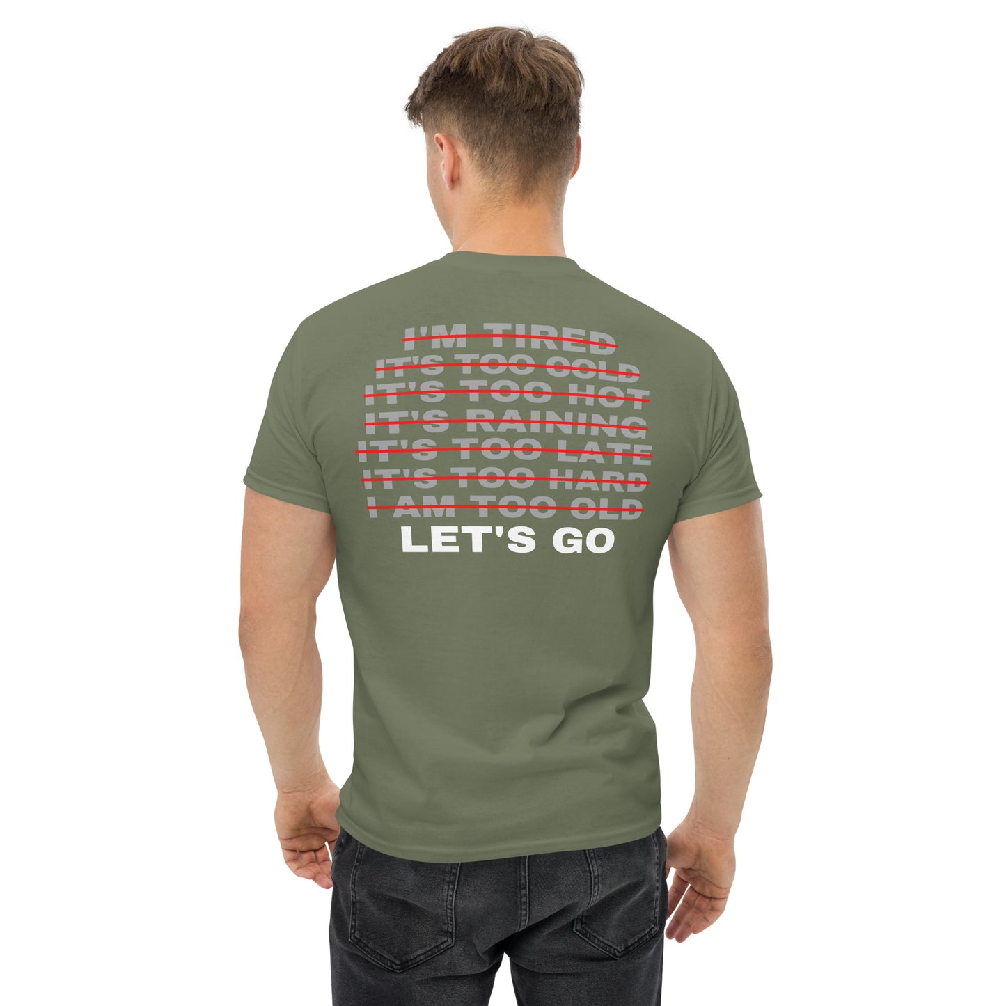 unisex-shirt-excuses-military-green