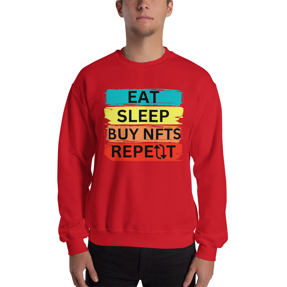unisex-sweatshirt-red