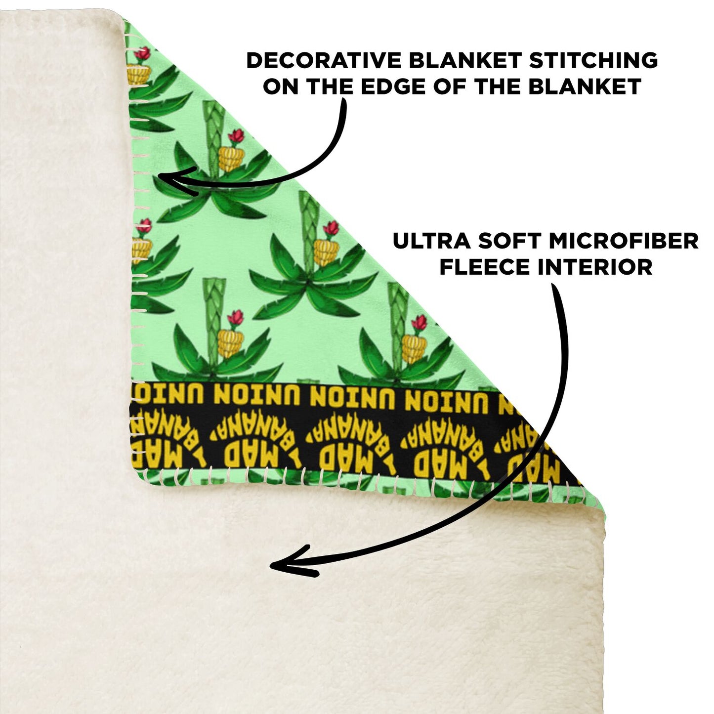 MBU Blanket - Palm Tree Pattern