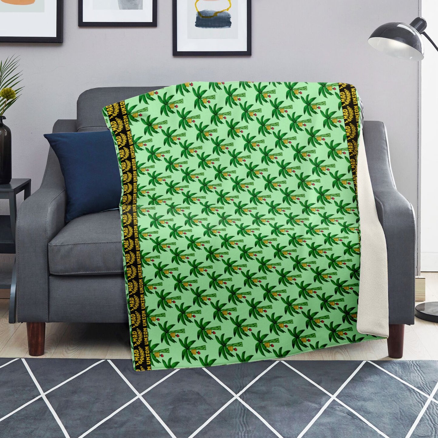 MBU Blanket - Palm Tree Pattern