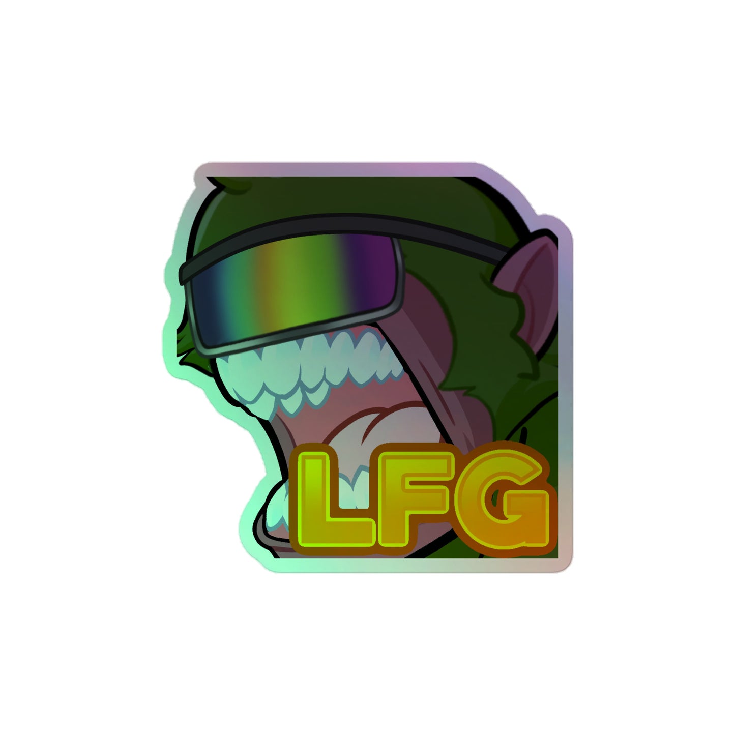 LFG - KongsDAO / Holographic stickers