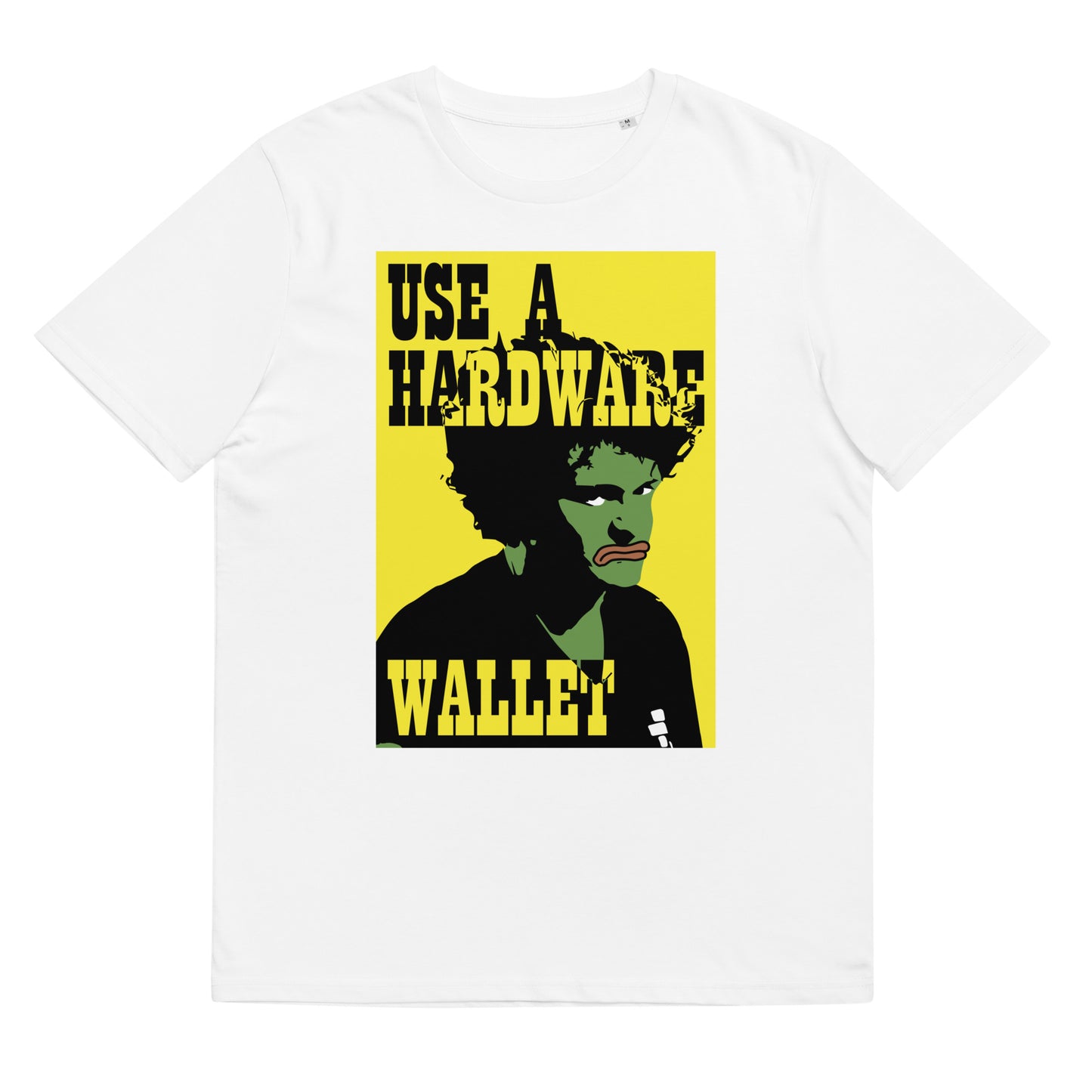 use-hardware-wallet-t-shirt-white